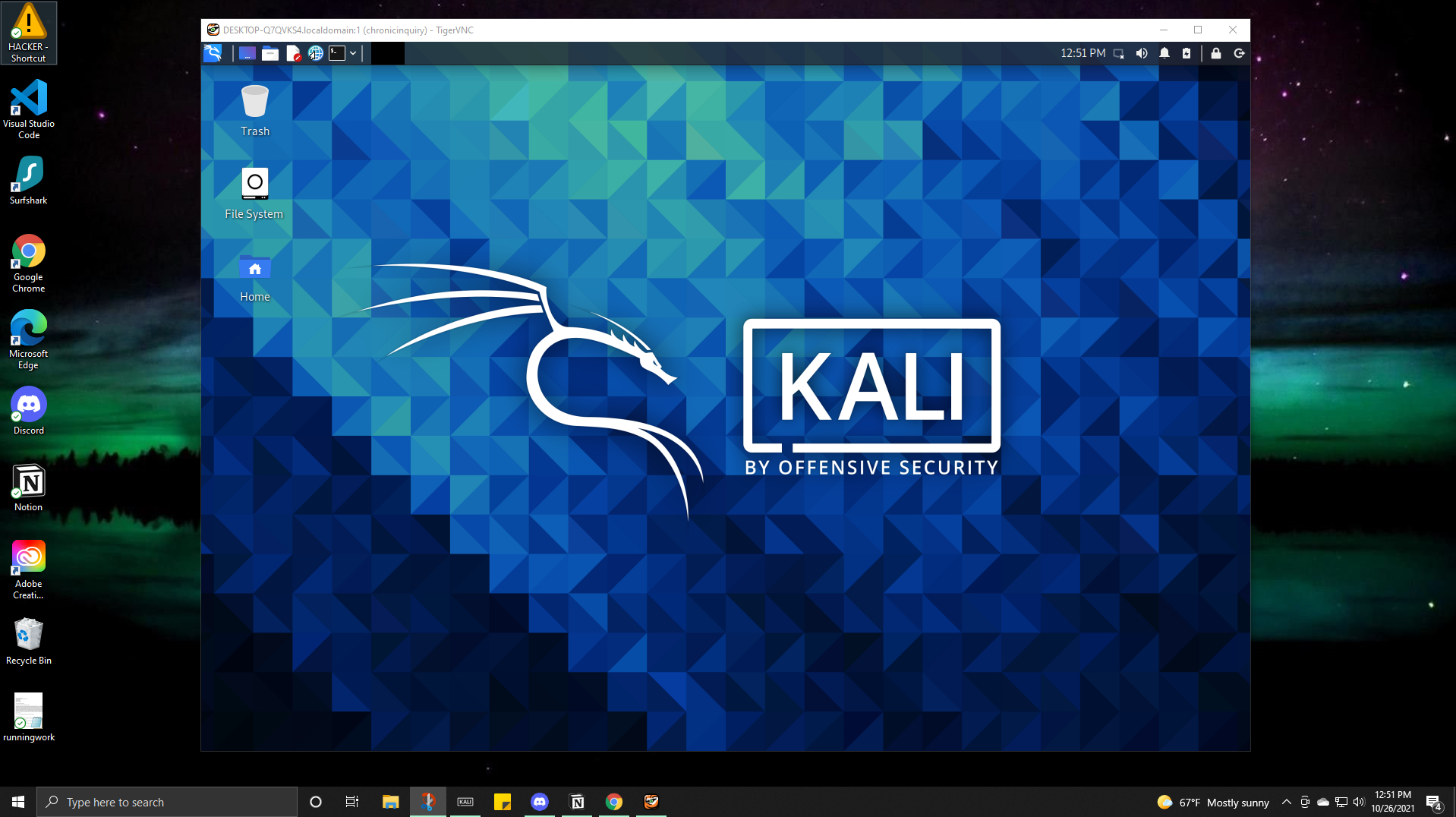 WSL Kali Linux Install Fiasco